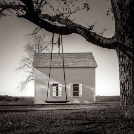 Hauge Log Church by Michael Knapstein