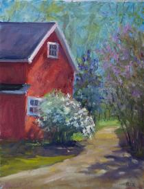 Bridal Wreath by Lynn Rix