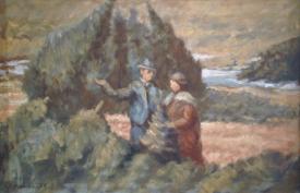 Selecting Christmas Trees by Charles Thwaites
