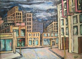 Downtown Milwaukee by Melvin Tess