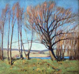 Landscape with Trees by Emily Groom