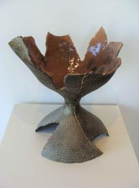 Fish Net Hour Glass by Jo Gross