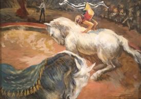 Circus Acrobat by Charles Thwaites