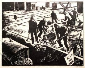 Linemen by Tom Rost Jr.
