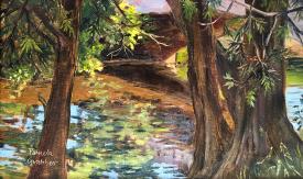 Listening In The Quiet by Pamela Grabber
