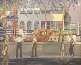 Milwaukee Yacht Club by Gerrit Sinclair