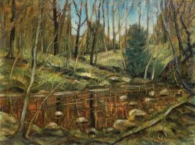 Untitled - Summer Pond by Francis D. Grady