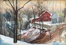 Ravine off Atlantic (Elliott's House) by Tom Dietrich
