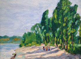 Fox Point, Lake Michigan Shore by Morley Hicks