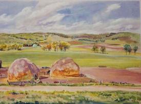 Wisconsin Haystacks by William Ashby McCloy