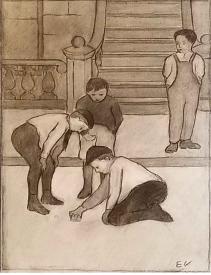 Four Boys, Brooklyn Brownstone by Elsa Ulbricht