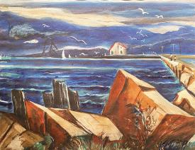 Rocky Shore by Peter Rotier