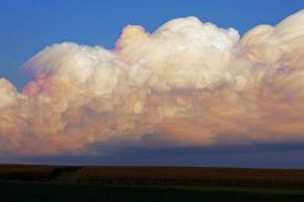 Sunset Illuminating Clouds by Mark Weller