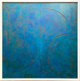 Blue Wall by Arthur Thrall