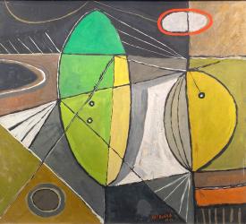 Abstract Composition by Frank Vavruska