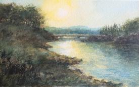 Untitled Landscape by Terry Firkins