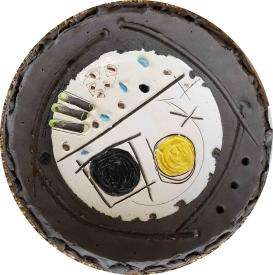 Abstract Plate by Donald Reitz