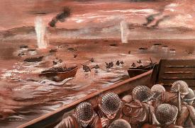 Omaha Beachhead by Aaron Bohrod