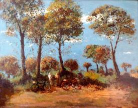 September Bike Ride by Earle Thomas Raine