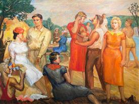 Box Lunch Picnic by Glen Allison Ranney