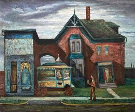 Popcorn Wagon #1 (Gorham & State St, Madison) by Santos Zingale