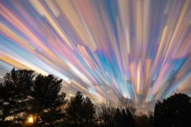 Rays at Sunset by Mark Weller