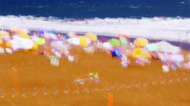 Sunday at the Beach by Mark Weller