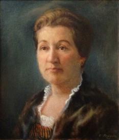 Portrait of a Woman by Charles Thwaites