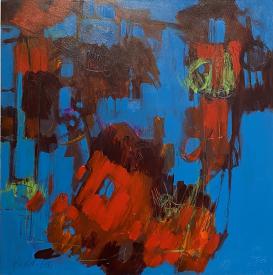 Blue Melody by Claudette Lee-Roseland