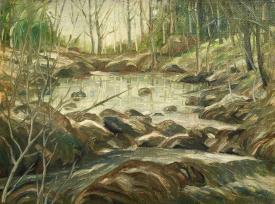 Untitled - Stream Light by Francis D. Grady