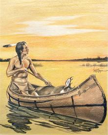 Deer Hunting by Clarence Boyce Monegar