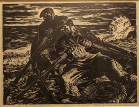 Two Men Rowing by Robert von Neumann
