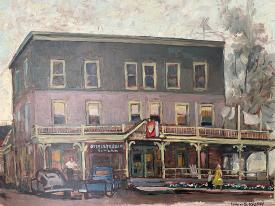 Otzelbergers Tavern (Meno Falls, WI) by Elton Krafft