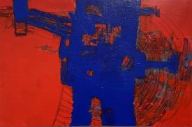 Composition #42 Abstract by Claudette Lee-Roseland