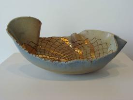 Metallic Pin Wheel by Jo Gross
