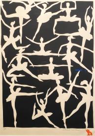 Ballerinas on Black by Schomer Lichtner