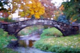 Bridge Over Six Mile Creek by Mark Weller