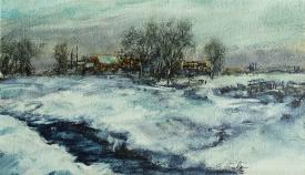Untitled Landscape by Terry Firkins