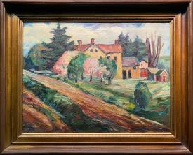 Cedarburg Farm by Willhelm (Willi) Knapp