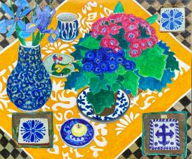 Yellow Table by Helen Olney