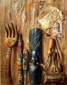 Wood by Aaron Bohrod