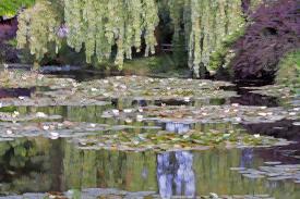 The Pond at Giverny by Mark Weller