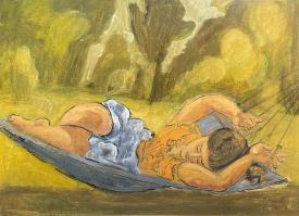 Els at Rest by Theodore Czebotar