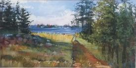 Path to the Lake by Carol Rowan
