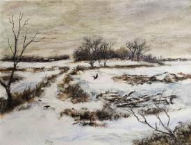 Untitled Landscape by Terry Firkins