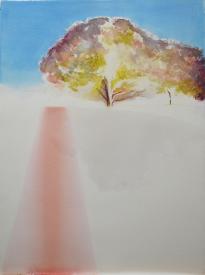 Red Road Climb by Christine Buth-Furness
