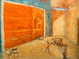 The (Trumpet) Rehearsal by Theodore Czebotar