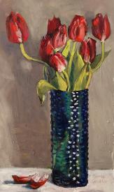 Tulips Alla Prima by Pamela Grabber