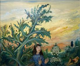 Untitled "In the Garden" by Marshall Glasier