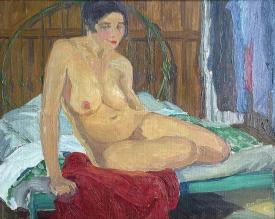 Female Nude by Elsa Ulbricht